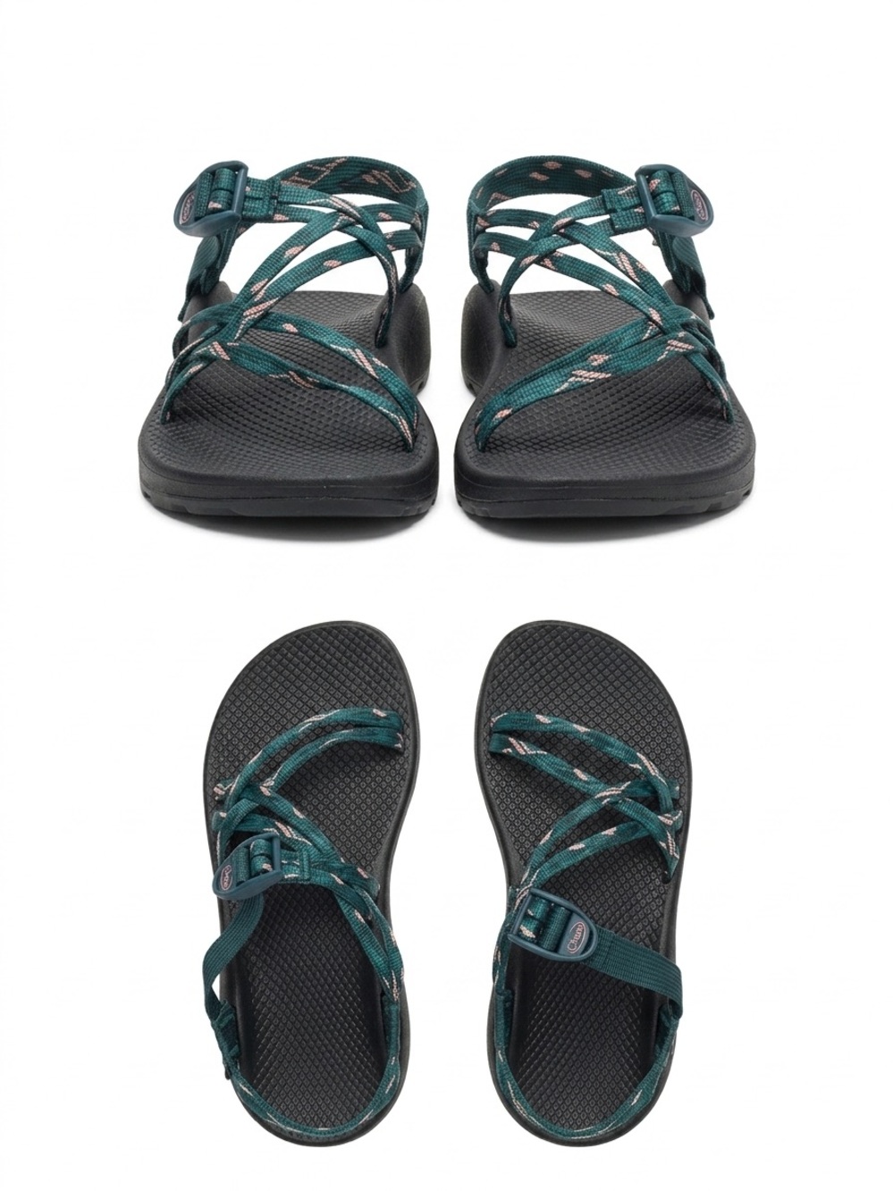 Chaco Chaco Women's ZX/2 Classic Sandal, Teal Patterned Strappy
